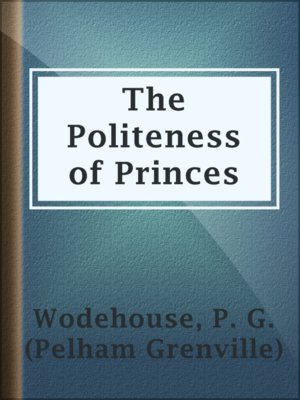 cover image of The Politeness of Princes